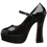 DEMONIA DOLLY-50 Black Pat Mary Jane Pumps - Shoecup.com - 4