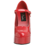 DEMONIA DOLLY-50 Red Pat Mary Jane Pumps - Shoecup.com - 3