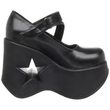 DEMONIA DYNAMITE-03 Black Pu Mary Jane - Shoecup.com - 5