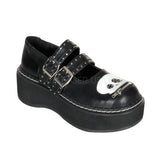 DEMONIA EMILY-222 Black Pu Mary Jane - Shoecup.com