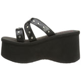 DEMONIA FUNN-19 Black Pu Platform - Shoecup.com - 4