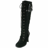 DEMONIA GLAM-240 Steampunk Lolita Cosplay Goth Victorian Boots - Shoecup.com - 1