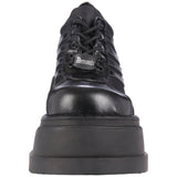 DEMONIA STOMP-08 BLACK CHUNKY PLATFORM SHOES - Shoecup.com - 2