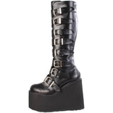 DEMONIA Women's SWING-815 Black Pu Vegan Boots - Shoecup.com - 4