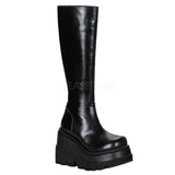 DEMONIA SHAKER-100 Black Pu Vegan Boots - Shoecup.com