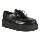 DEMONIA V-CREEPER-502 Men's Black Pu Creepers - Shoecup.com
