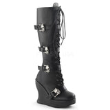 DEMONIA BRAVO-109 Black Pu Boots - Shoecup.com