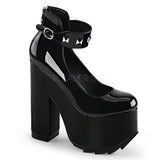 Demonia CRAMPS-03 Black Ridged Platform Boots - Shoecup.com