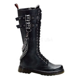 DEMONIA DISORDER-403 Men's Black Pu Vegan Boots - Shoecup.com