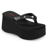 DEMONIA FUNN-24 Black Pu Platform - Shoecup.com