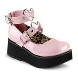 Demonia SPRITE-02 Baby Pink Patent Mary Jane - Shoecup.com