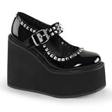 Demonia SWING-03 Black Patent Mary Jane - Shoecup.com