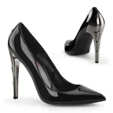 Demonia VOLTAGE-01 Black Patent Pumps - Shoecup.com