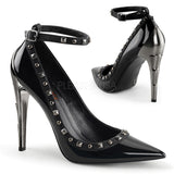 Demonia VOLTAGE-03 Black-Vegan Leather Pumps - Shoecup.com